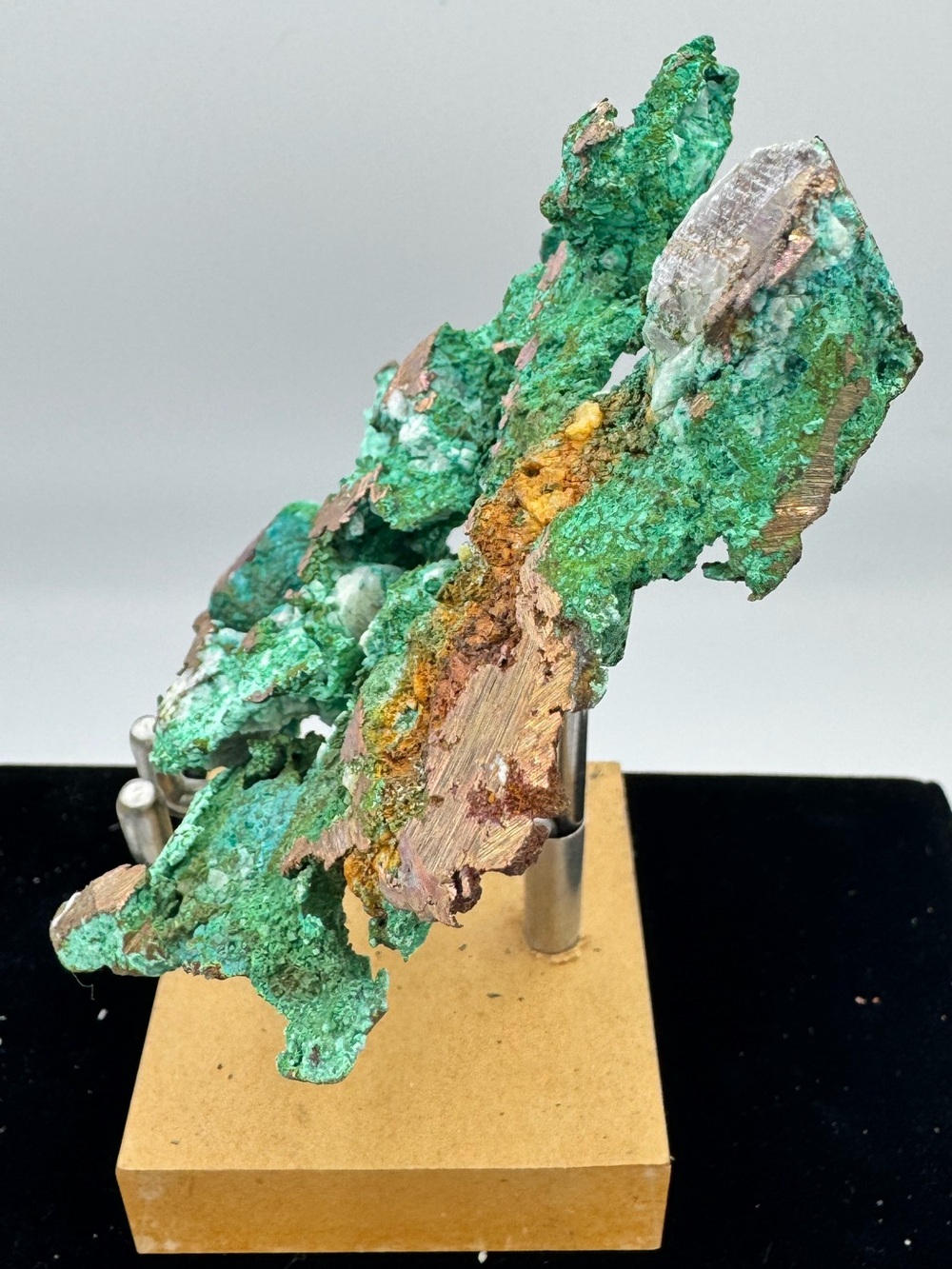 Copper with  Malachite - Picture 4 of 6
